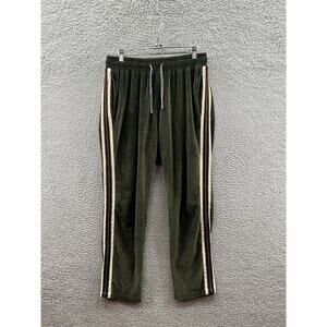 Candor Olive Velour Sweatpants Track Pants Men’s Size 2 Needles